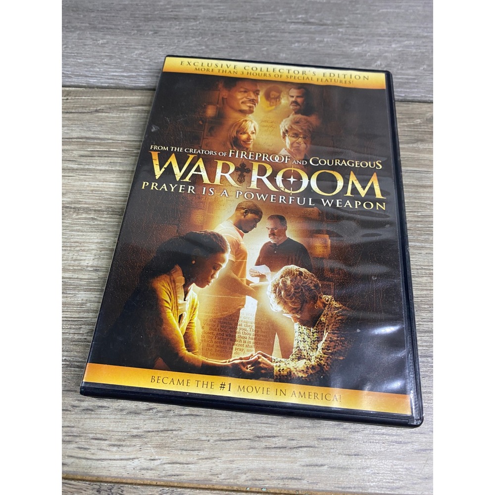 War Room DVD Exclusive Collector's Edition Faith Based‎ Drama Kendrick Brothers